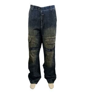 Vintage Y2K Marithe Francois Girbaud Baggy Jeans Mens 36x30 Shuttle Tape Skater